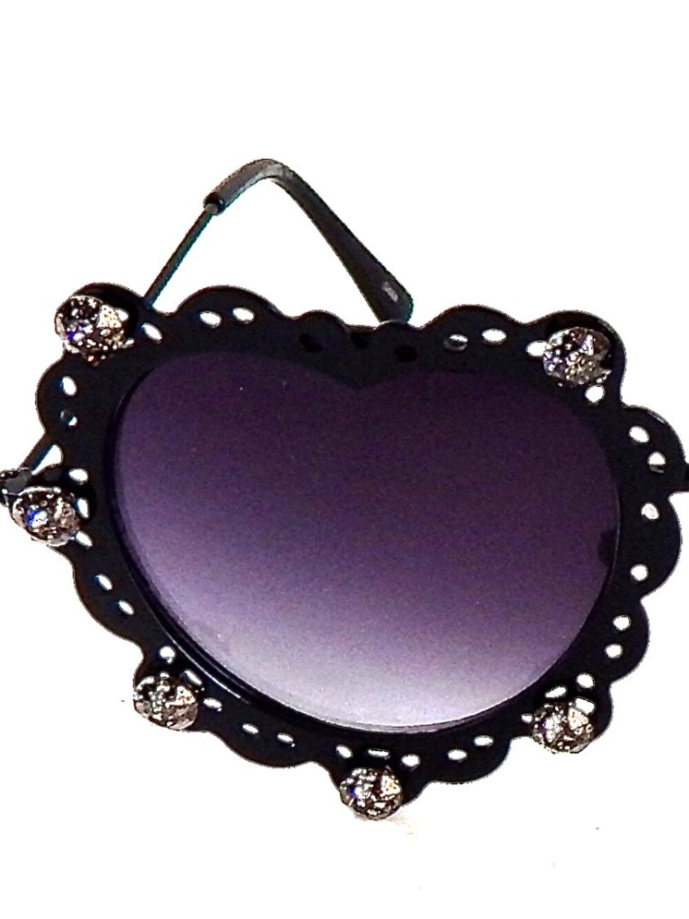 GASOLINE GLAMOUR LOVELACE RAPTURE HEART GLASSES πππ - Picture 2 of 8